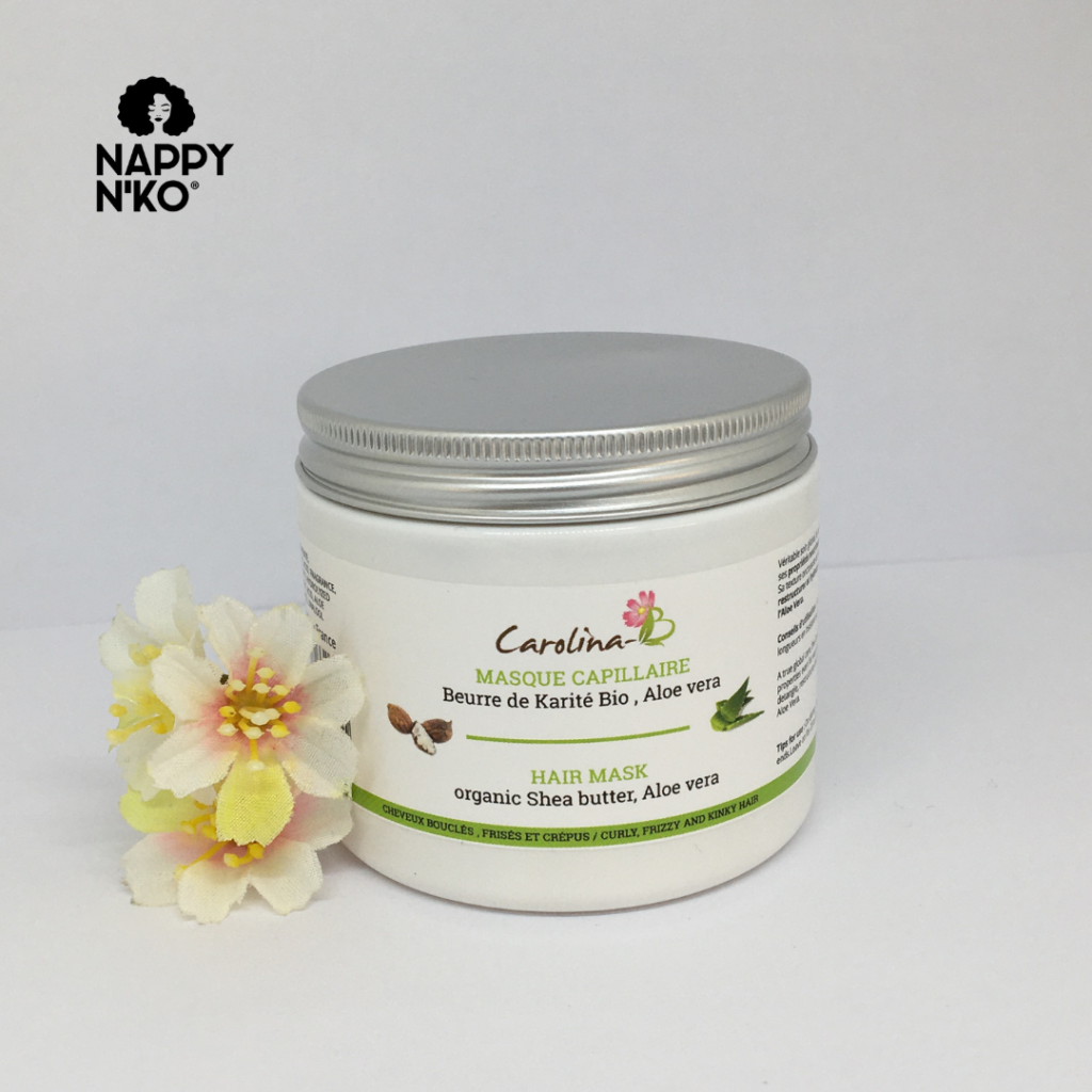 Masque capillaire - Carolina B cheveux crépus hiver 