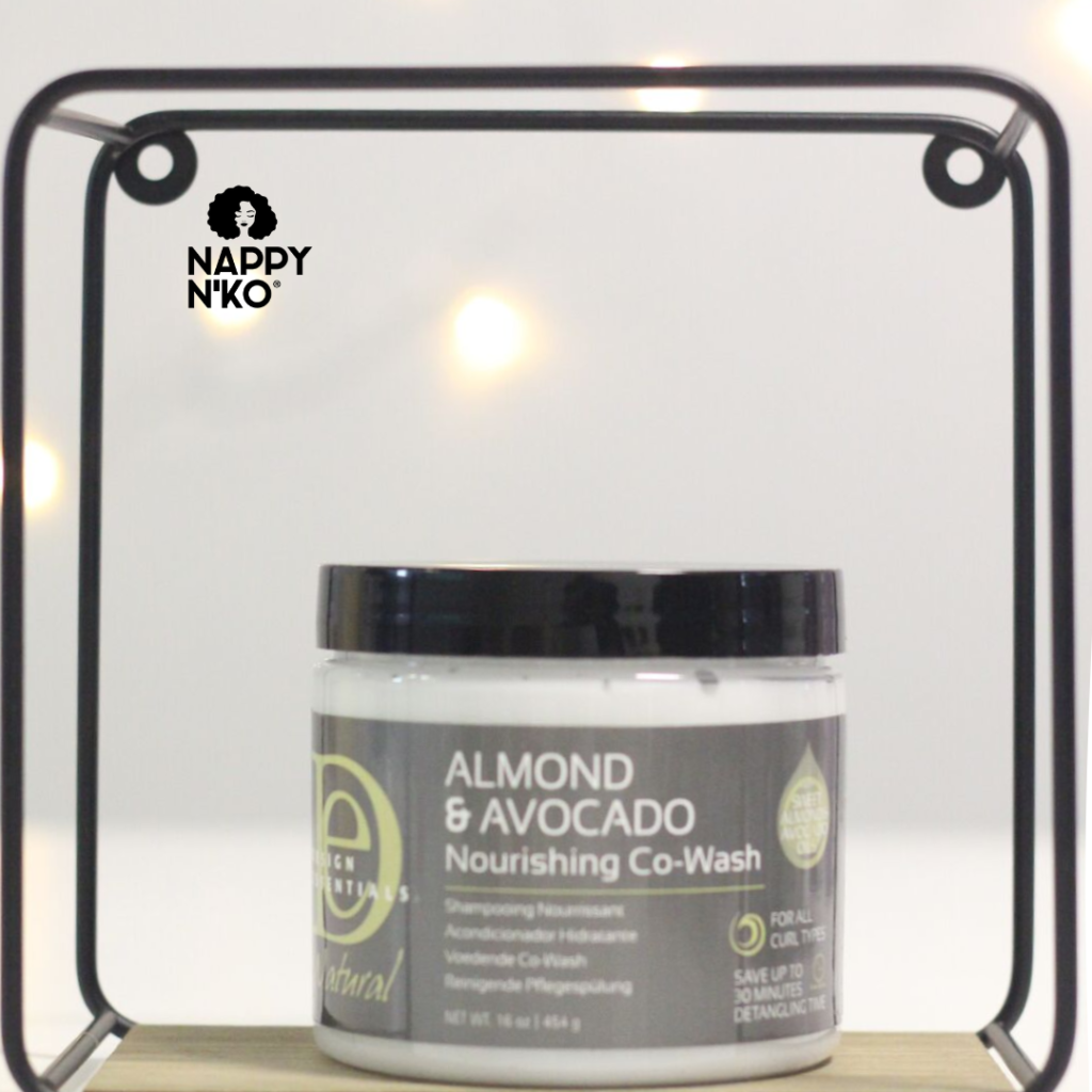 Co-wash -Design Essentials cheveux crépus hiver 