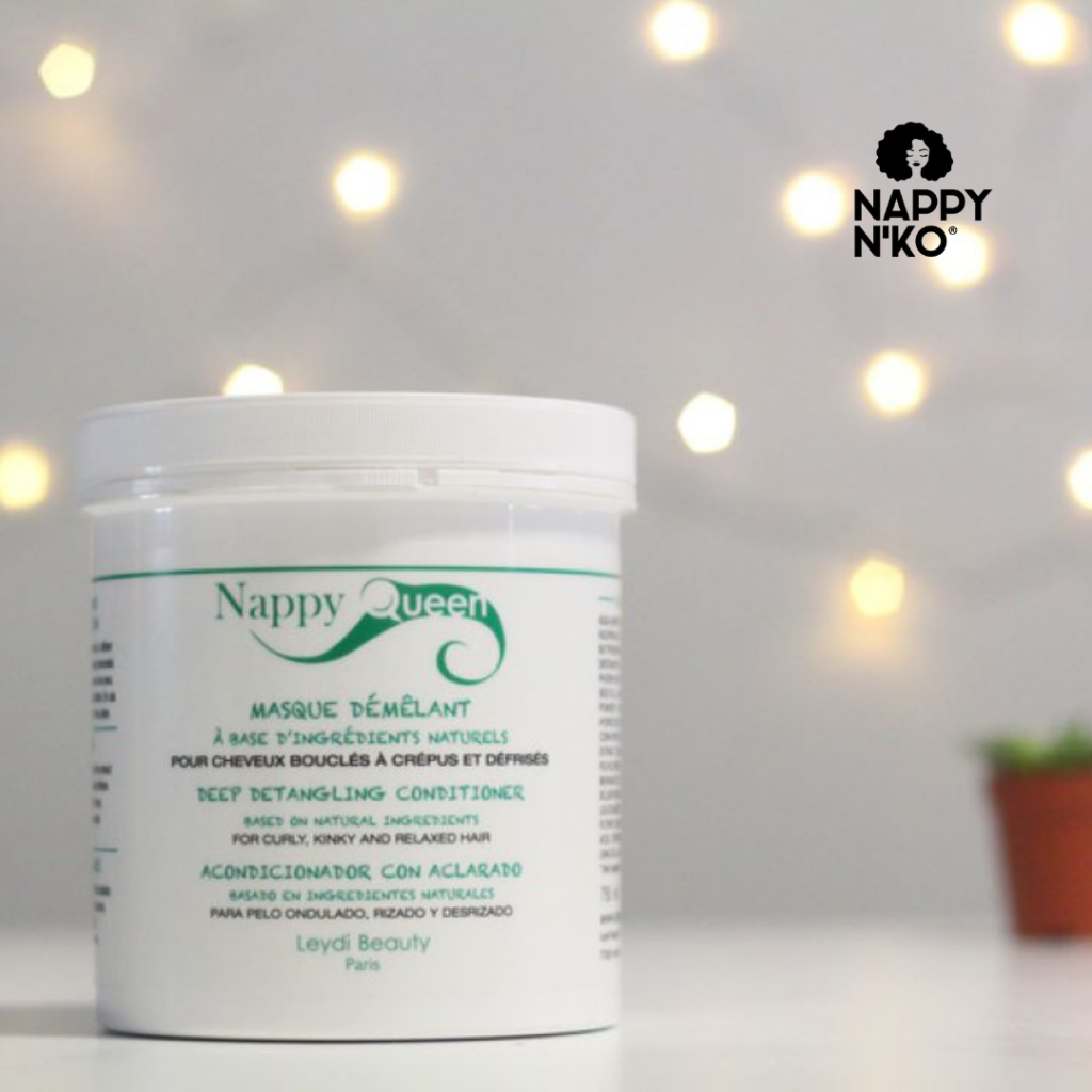 Masque démêlant (protéiné) - Nappy Queen cheveux crépus hiver