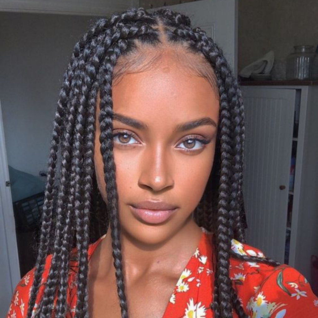 cheveux crépus hiver